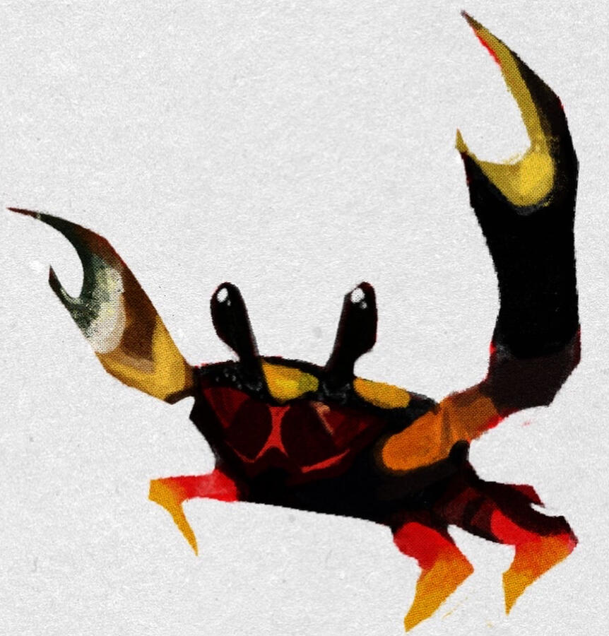 the fat of the land, 2022. digital painting (done in procreate).