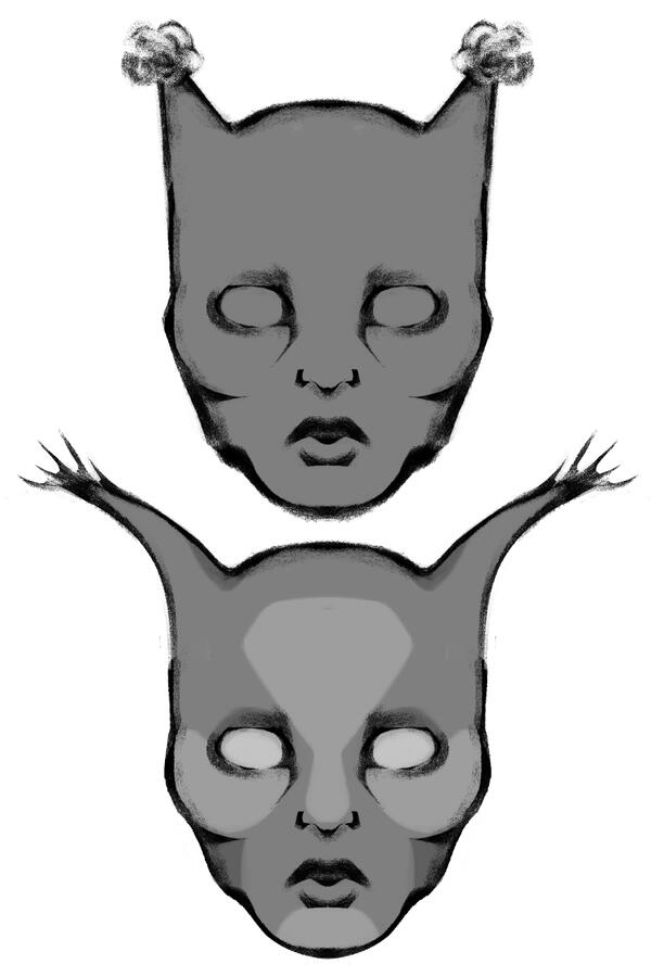 jesters, 2022. digital illustration (done in procreate).