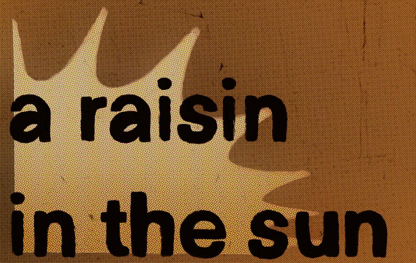 a raisin in the sun, 2020. logo design (done in procreate).