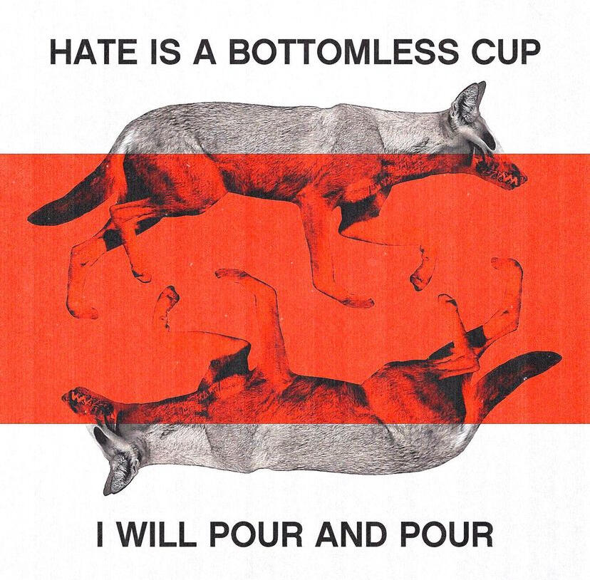 bottomless cup, 2022. digital collage (done in photoshop).