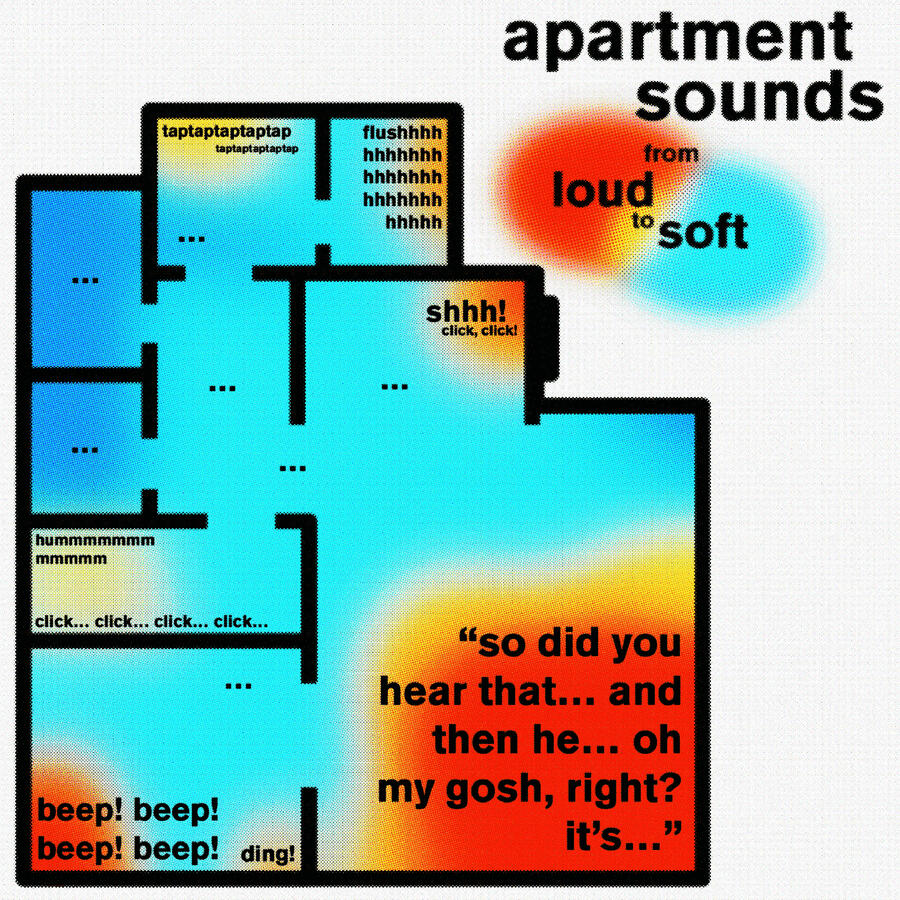 sound map, 2023. poster design/graphic (done in procreate).