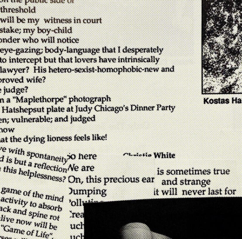 judgement upright (3/3), 2021. collage.