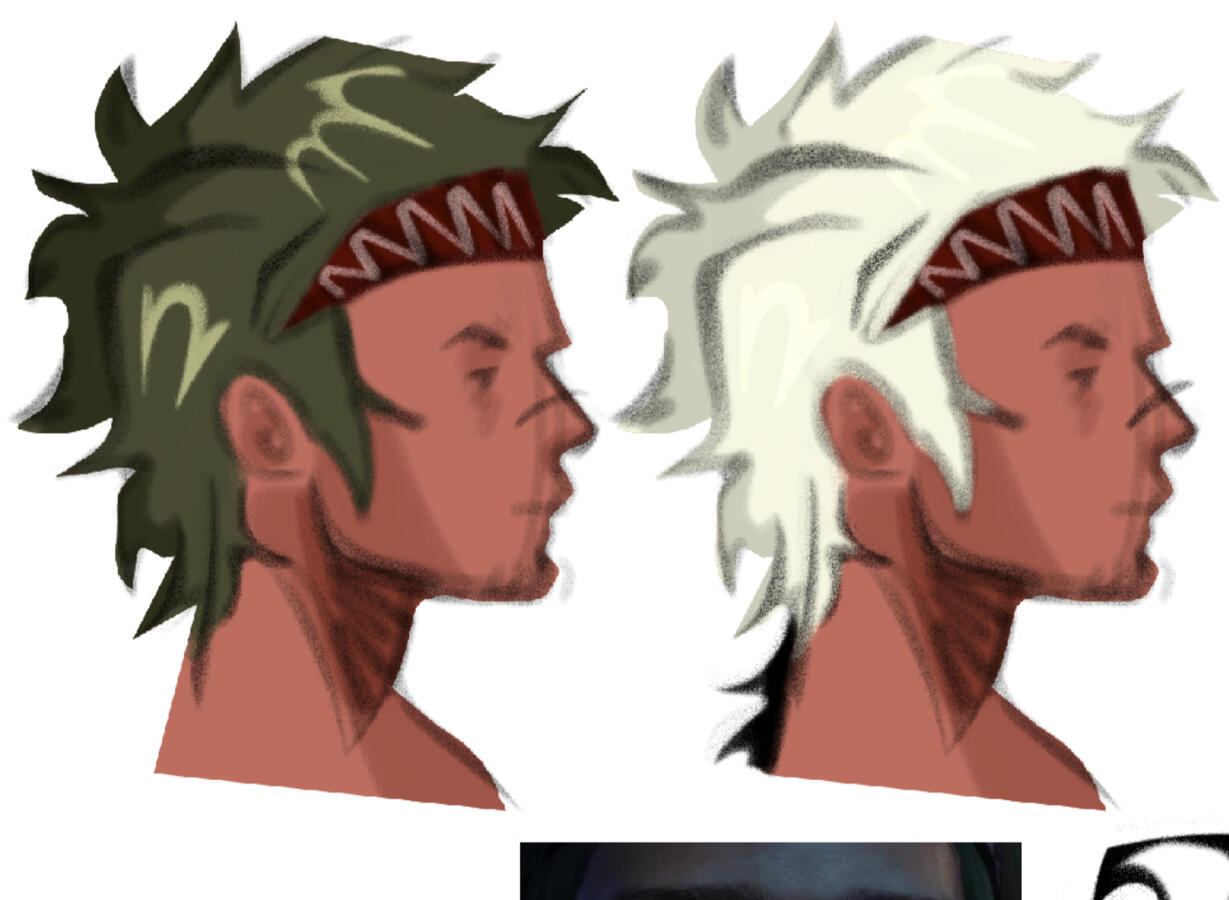 kip (5/5), 2023. concept art (done in procreate).